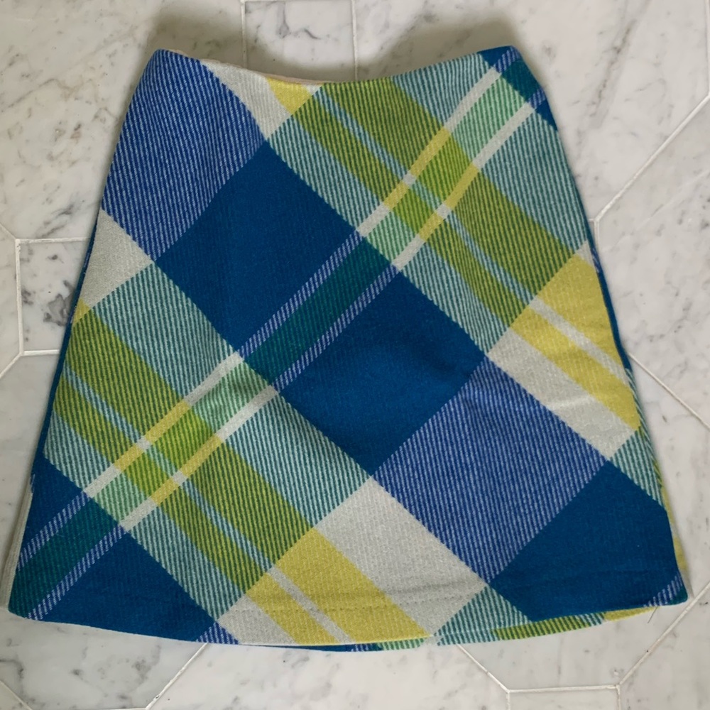 NWOT Boden Lois lined wool skirt w/ pockets 6R
